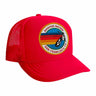 KID'S SIGNATURE SAN FRANCISCO VINTAGE FOAM TRUCKER Kid's Hat Aviator Nation OS RED 