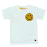 KID'S SMILEY 2 TEE - WHITE Kid's Tee Aviator Nation 
