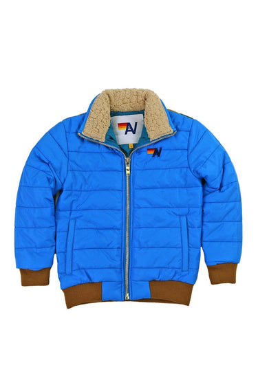 KID'S SUNBURST JACKET DRESDEN BLUE – Aviator Nation