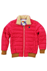 KID'S SUNBURST JACKET - JAZZY PINK Kid's Outerwear Aviator Nation 