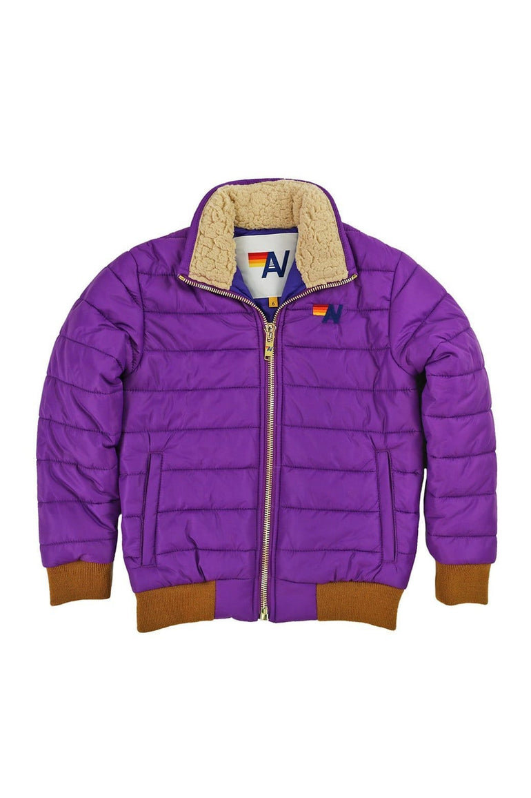 KID'S SUNBURST JACKET - PURPLE MAGIC Kid's Outerwear Aviator Nation