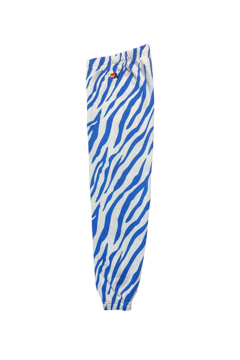 KIDS TIGER SWEATPANTS - BLUE TIGER Kid's Sweatpants Aviator Nation 