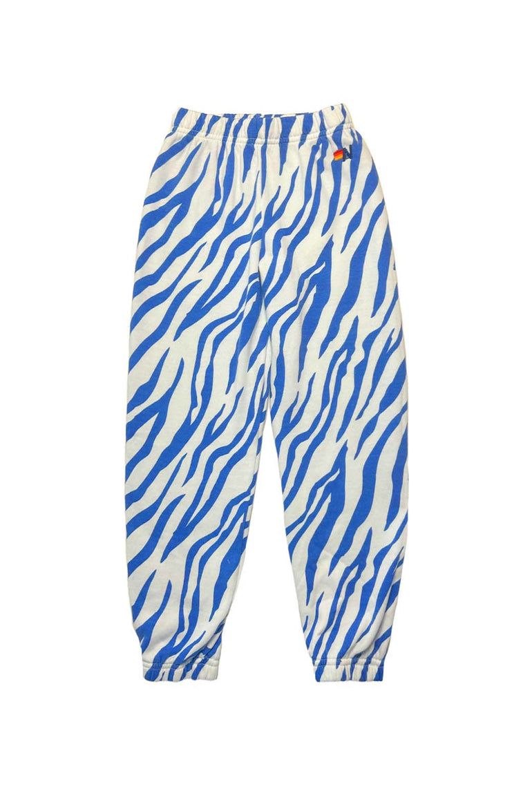KIDS TIGER SWEATPANTS - BLUE TIGER Kid's Sweatpants Aviator Nation