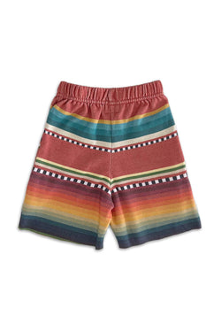 KID'S TULUM SWEATSHORTS - RED Kids Shorts Aviator Nation 