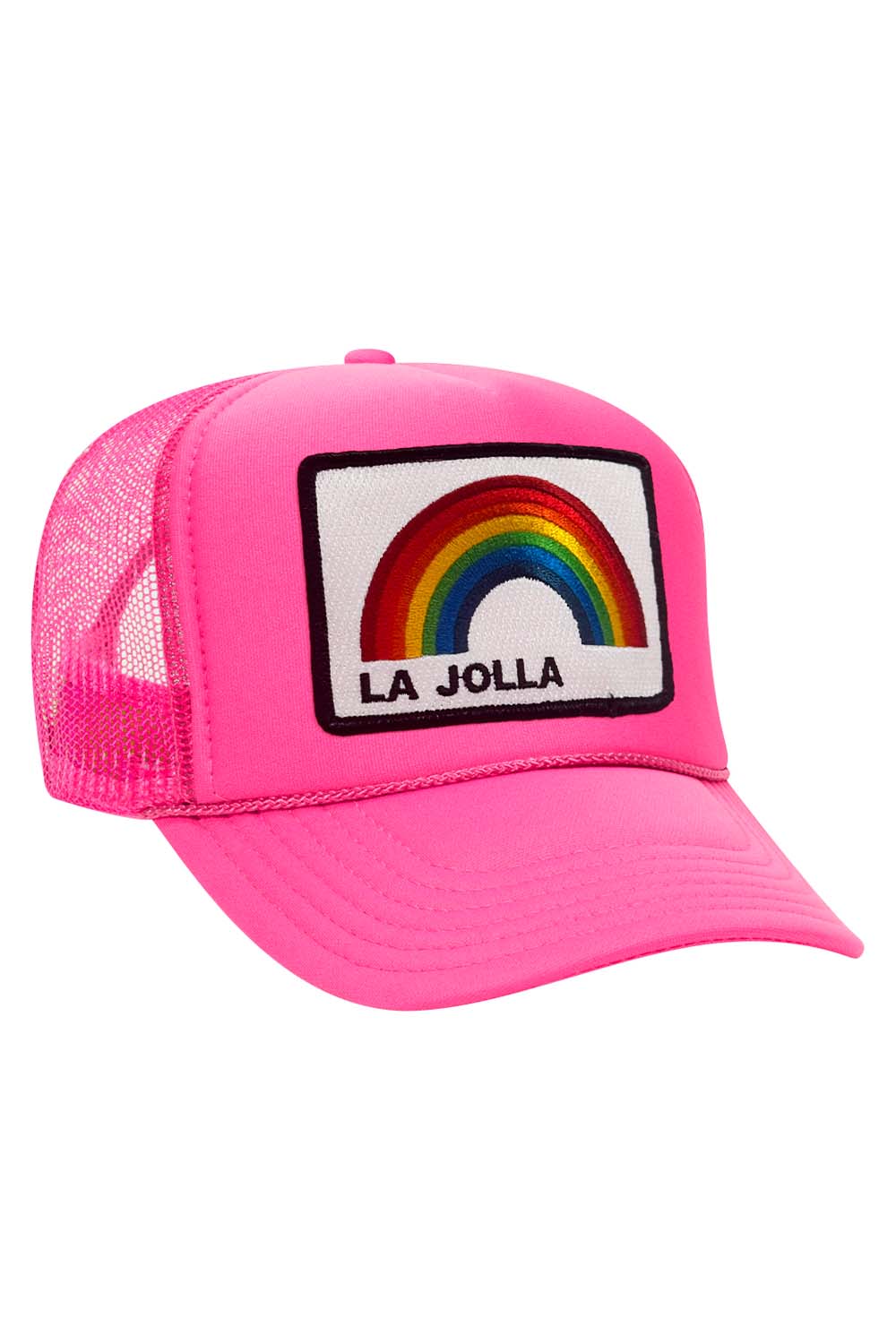 LA JOLLA RAINBOW VINTAGE TRUCKER HAT Aviator Nation