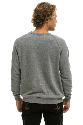 LOGO SWEATSHIRT - HEATHER GREY Sweatshirt Aviator Nation 