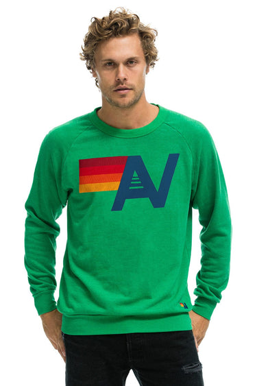 LOGO SWEATSHIRT - KELLY GREEN Sweatshirt Aviator Nation 
