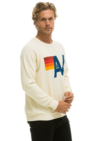 LOGO SWEATSHIRT - VINTAGE WHITE Sweatshirt Aviator Nation 