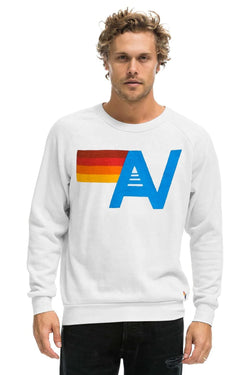 LOGO SWEATSHIRT - WHITE Aviator Nation 