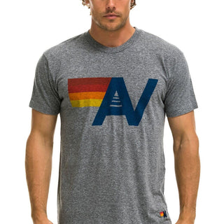 LOGO TEE - HEATHER GREY Tees Aviator Nation 