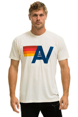 LOGO TEE - VINTAGE WHITE Tees Aviator Nation 