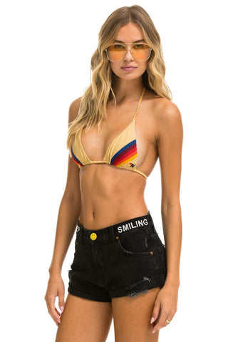 LOW RISE ROCKER JEAN SHORTS - VINTAGE BLACK Denim Shorts Aviator Nation 