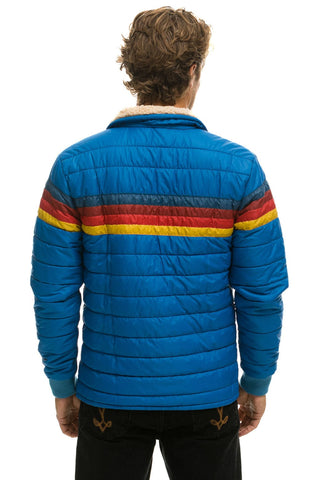 MEN'S 4 STRIPE JACKET - SNORKEL BLUE Jacket Aviator Nation 