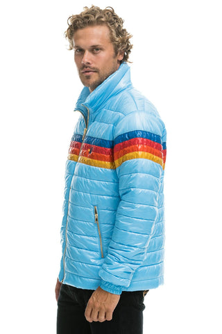 MEN'S 4 STRIPE TRAVELER JACKET - GLOSSY SKY Jacket Aviator Nation 