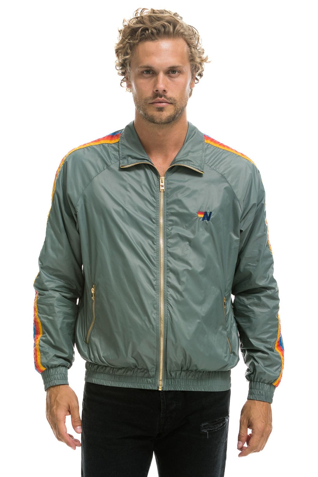 MEN'S 4 STRIPE WINDBREAKER - SEDONA Jacket Aviator Nation 
