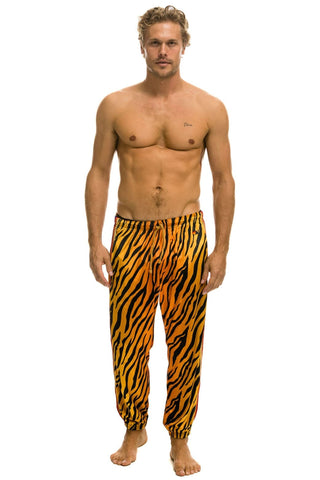 MEN'S CLASSIC VELVET SWEATPANTS - TIGER Mens Sweatpants Aviator Nation 