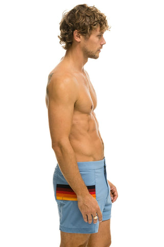 MEN'S HORIZONTAL 5 STRIPE FLEX SHORTS - ISLANDA Men's Board Shorts Aviator Nation 