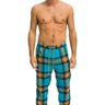 MEN'S PLAID LODGE PANT - JACKSON PLAID Mens Sweatpants Aviator Nation 