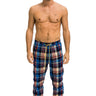 MEN'S PLAID LODGE PANT - PATRIOT PLAID Mens Sweatpants Aviator Nation 