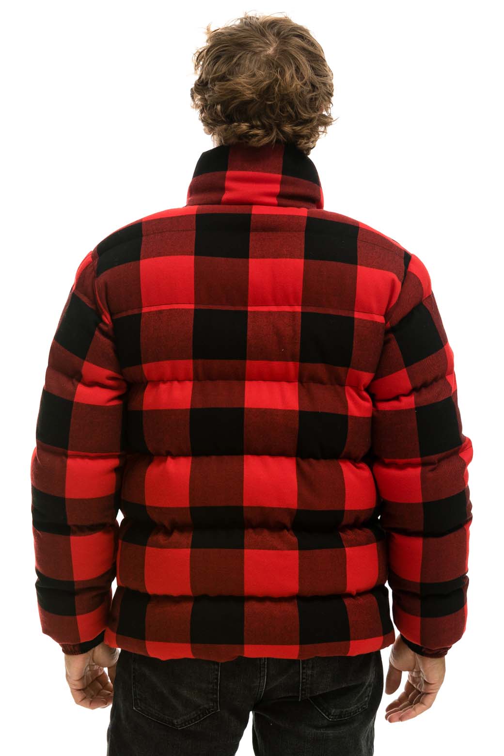MEN'S PLAID TRAVELER JACKET - BUFFALO PLAID Jacket Aviator Nation 