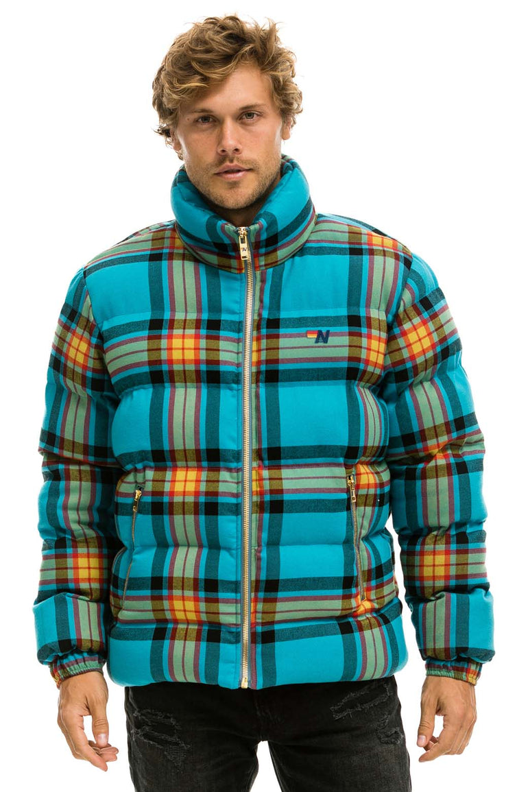 MEN'S PLAID TRAVELER JACKET - JACKSON PLAID Jacket Aviator Nation
