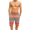 MEN'S TULUM SWEATSHORTS - RED Men's Shorts Aviator Nation 