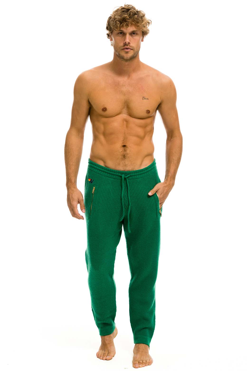 MEN'S VINTAGE CABIN CASHMERE SWEATER PANT - AMAZON Men's Sweatpants Aviator Nation 