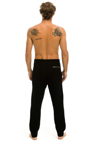 MEN'S VINTAGE CABIN CASHMERE SWEATER PANT - BLACK WOMENS Aviator Nation 