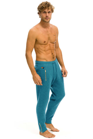 MEN'S VINTAGE CABIN CASHMERE SWEATER PANT - COBALT Men's Sweatpants Aviator Nation 