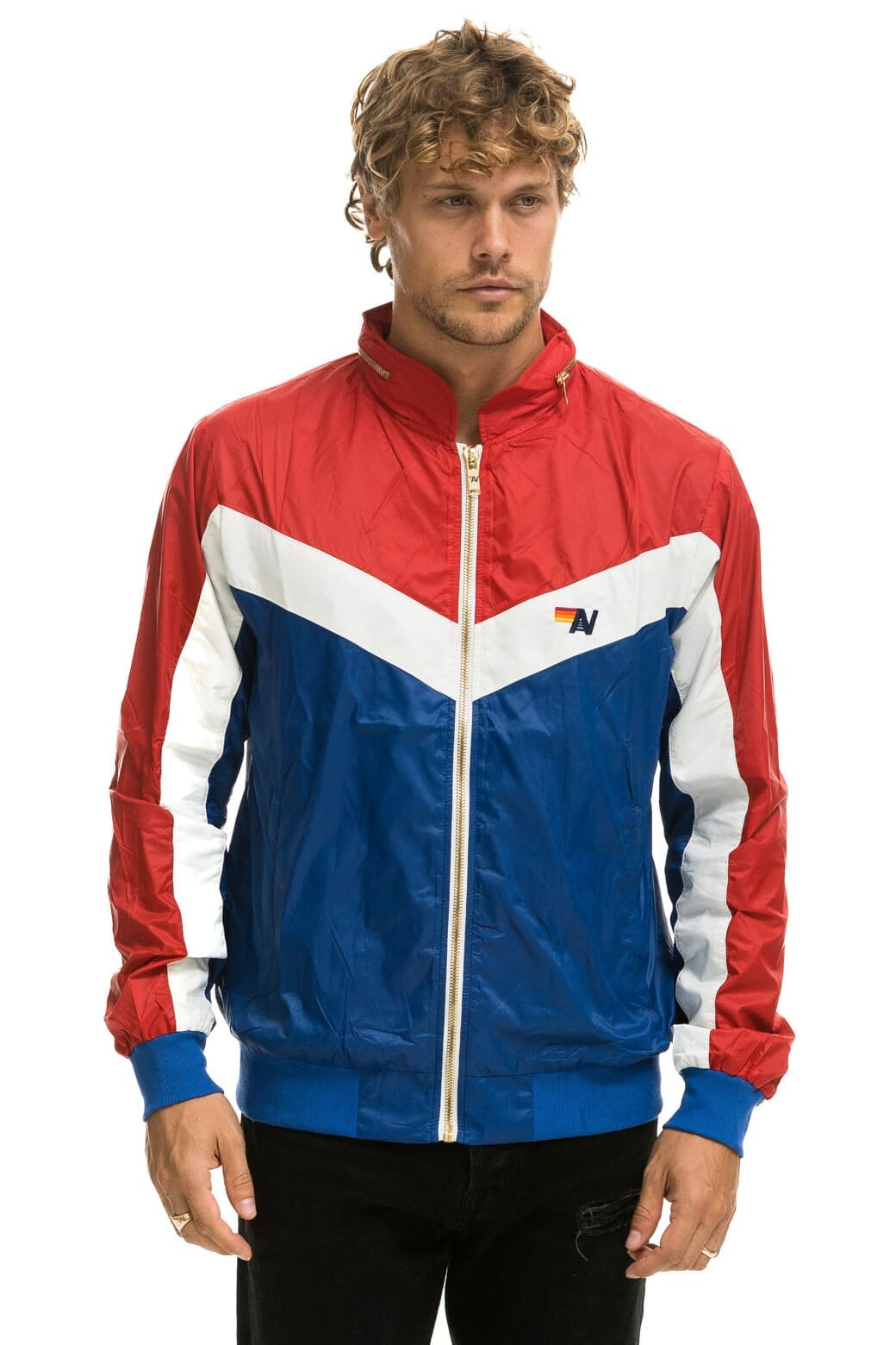 MEN'S WINDBREAKER JACKET CLASSIC USA – Aviator Nation