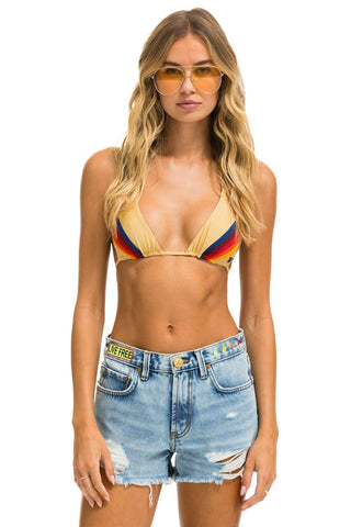 MID RISE BOYFRIEND CUTOFF JEAN SHORTS - SUPER LIGHT Denim Shorts Aviator Nation 