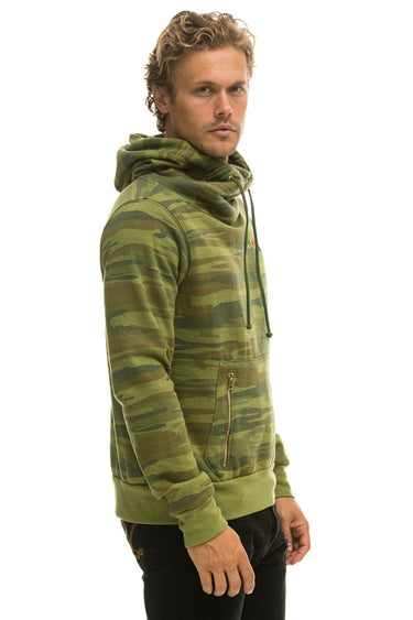 NINJA PULLOVER HOODIE - CAMO Hoodie Aviator Nation 