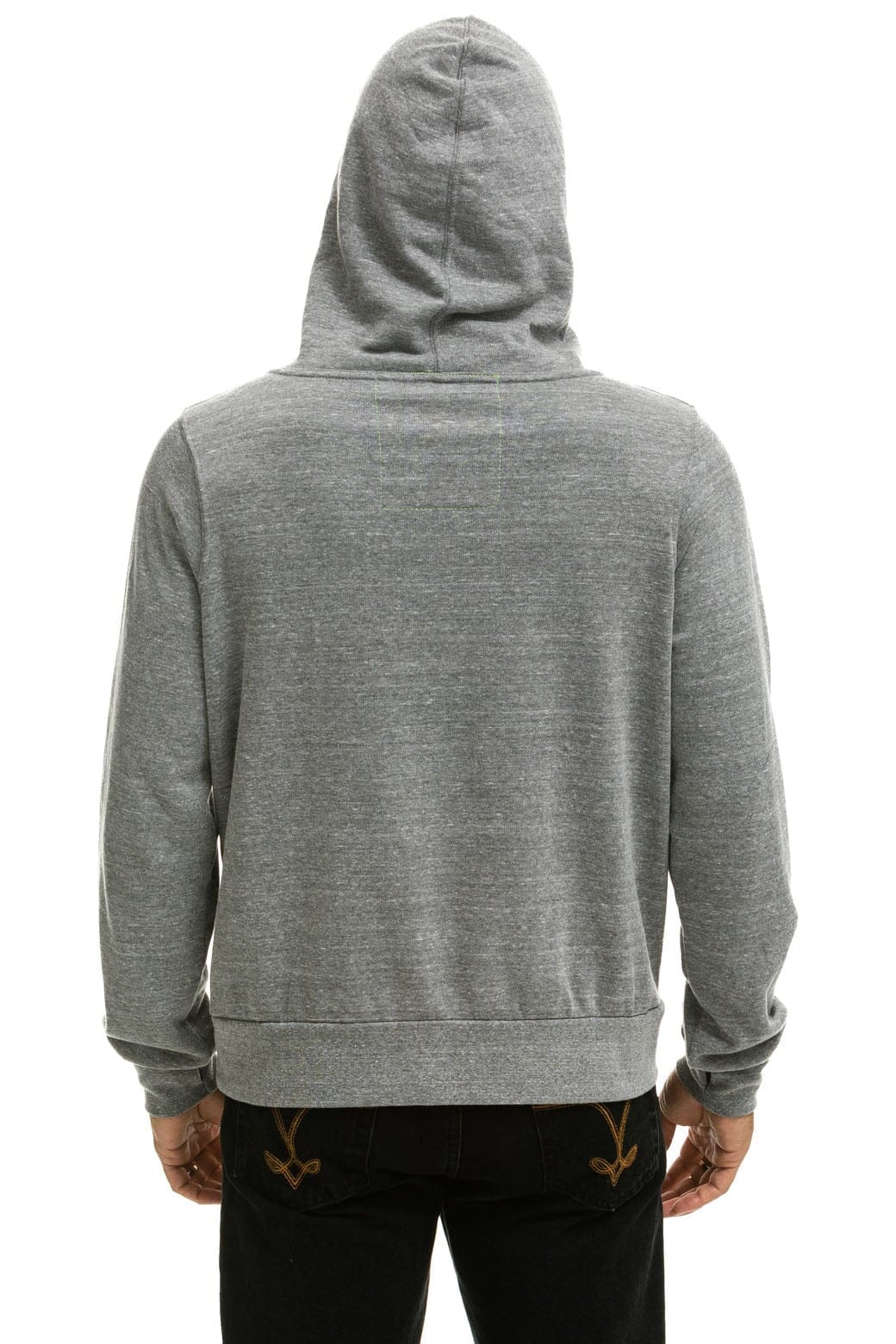 NINJA PULLOVER HOODIE - HEATHER GREY Hoodie Aviator Nation 