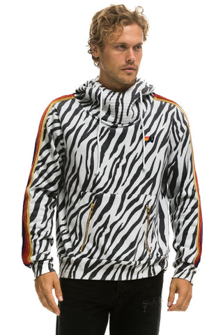 NINJA PULLOVER HOODIE - ZEBRA Hoodie Aviator Nation 