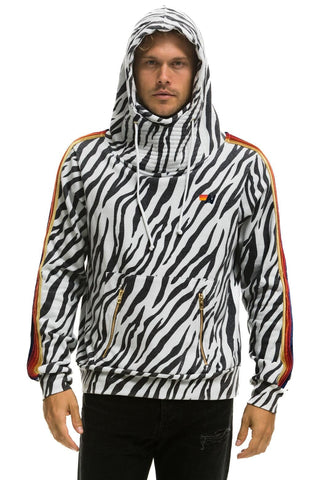 NINJA PULLOVER HOODIE - ZEBRA Hoodie Aviator Nation 