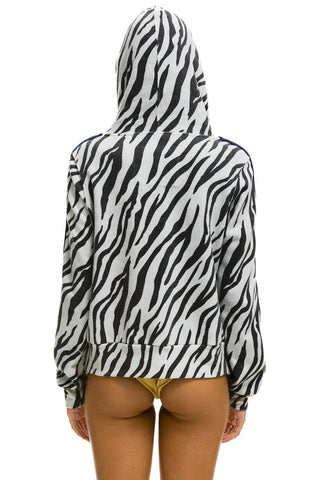 NINJA PULLOVER HOODIE - ZEBRA Hoodie Aviator Nation 