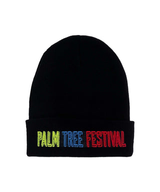 PALM TREE FESTIVAL ASPEN 2023 BEANIE - BLACK Aviator Nation 