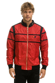 RACER JACKET - CHERRY Men's Outerwear Aviator Nation 