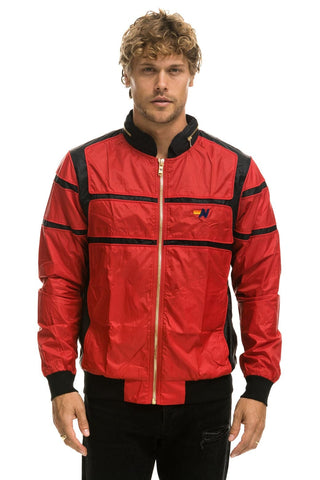 RACER JACKET - CHERRY Men's Outerwear Aviator Nation 