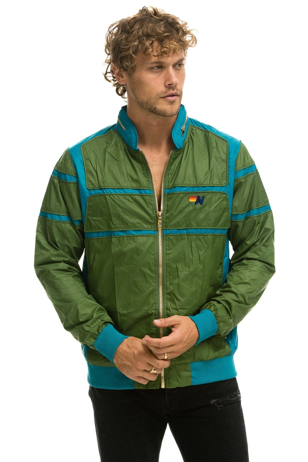 RACER JACKET - GARDEN GREEN Men's Outerwear Aviator Nation 