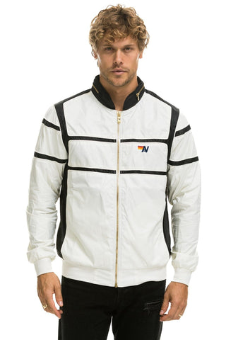 RACER JACKET - WHITE Men's Outerwear Aviator Nation 
