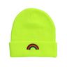 RAINBOW BEANIE - NEON YELLOW Beanie Aviator Nation 
