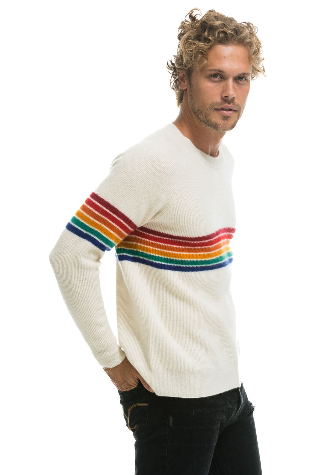 https://www.aviatornation.com/cdn/shop/products/rainbow-stripe-6-unisex-cashmere-sweater-vintage-white-sweatshirt-aviator-nation-542989.jpg?v=1669224963