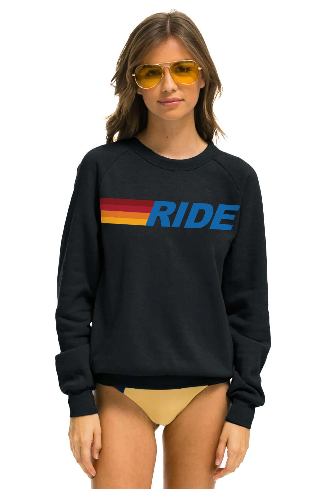 Ride In Crew Neck Sweatshirt