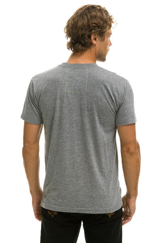 ROCK AND ROLL TEE - HEATHER GREY Tees Aviator Nation 
