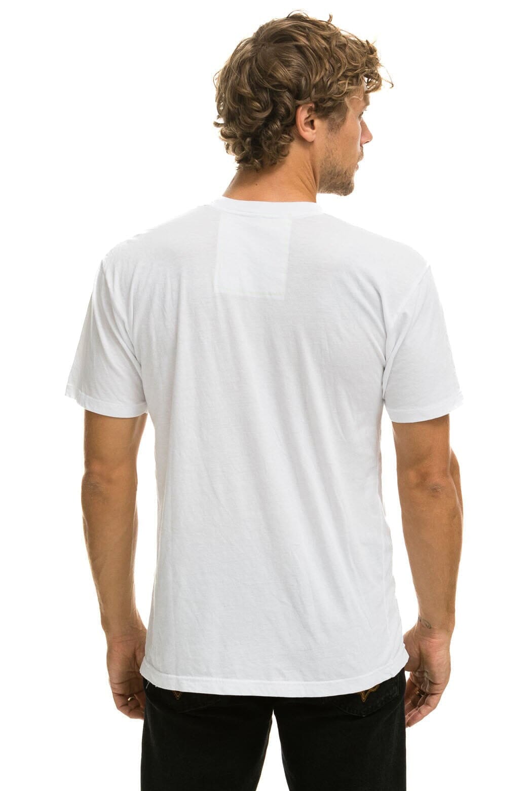 ROCK AND ROLL TEE - WHITE Tees Aviator Nation 