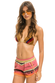 SERAPE JOGGER SHORTS - PINK Women's Shorts Aviator Nation 