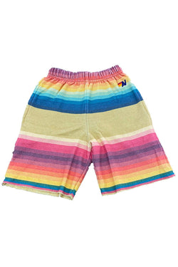 SERAPE KIDS SWEATSHORTS - LIGHT KHAKI Kids Shorts Aviator Nation 