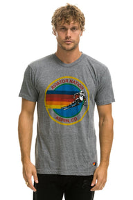 SIGNATURE ASPEN TEE - HEATHER GREY Tees Aviator Nation 