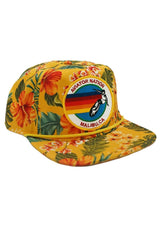 SIGNATURE MALIBU VINTAGE SAFARI TWILL LOW-RISE TRUCKER HATS Aviator Nation Gold 